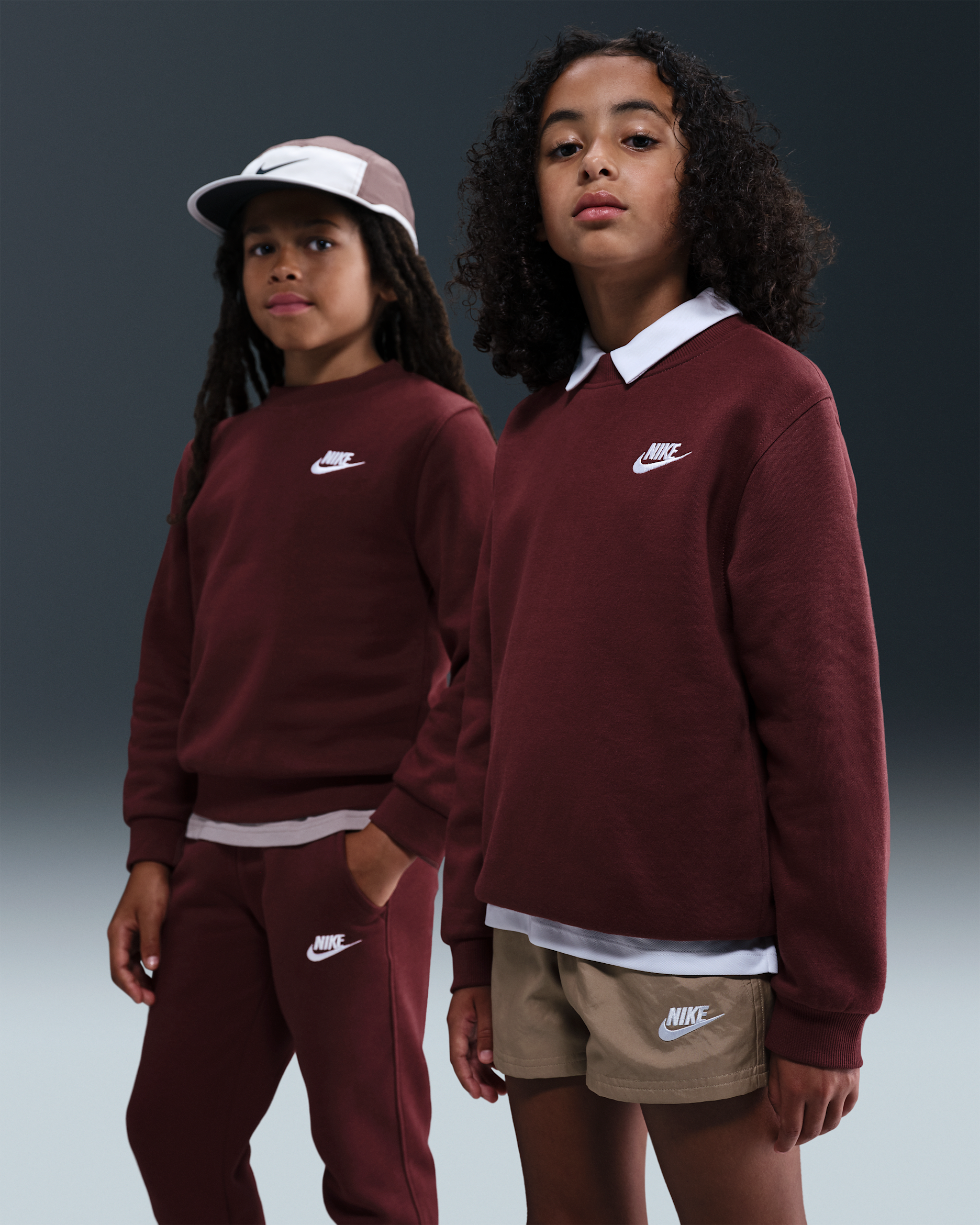 Nike Sportswear Club Fleece Big Kids' Sweatshirt. Nike.com